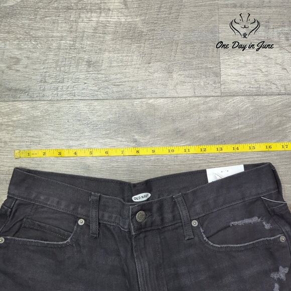 Old Navy 5" Cut Off Denim Shorts Size 10 - Picture 3 of 7